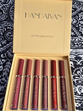 Women Matte Liquid Lipstick Set - Mixed Berry & Red Shades
